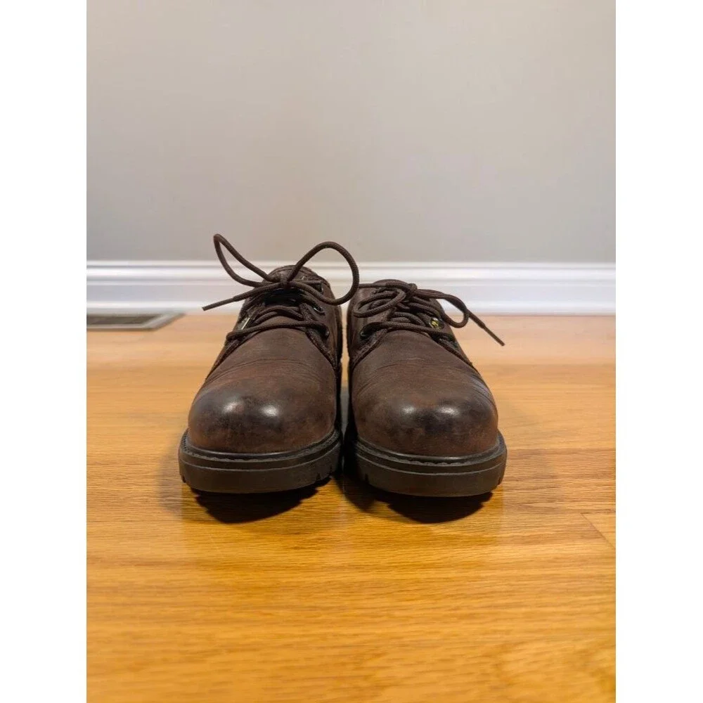 Havana Joe Panama Jack Brown Leather Oxford Shoes EUR 37 Chunky Lug Sole Spain